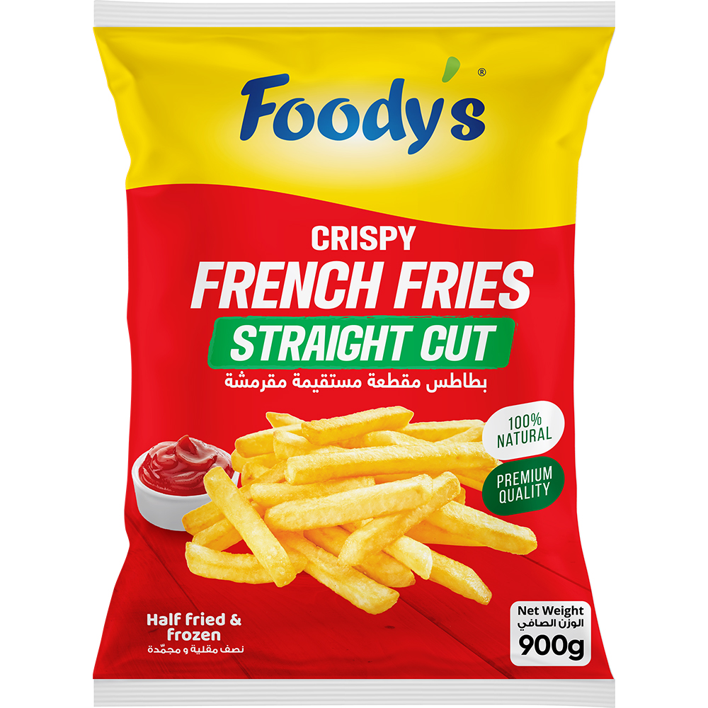 Foody's Food-French Fries Straight Cut (9*9)